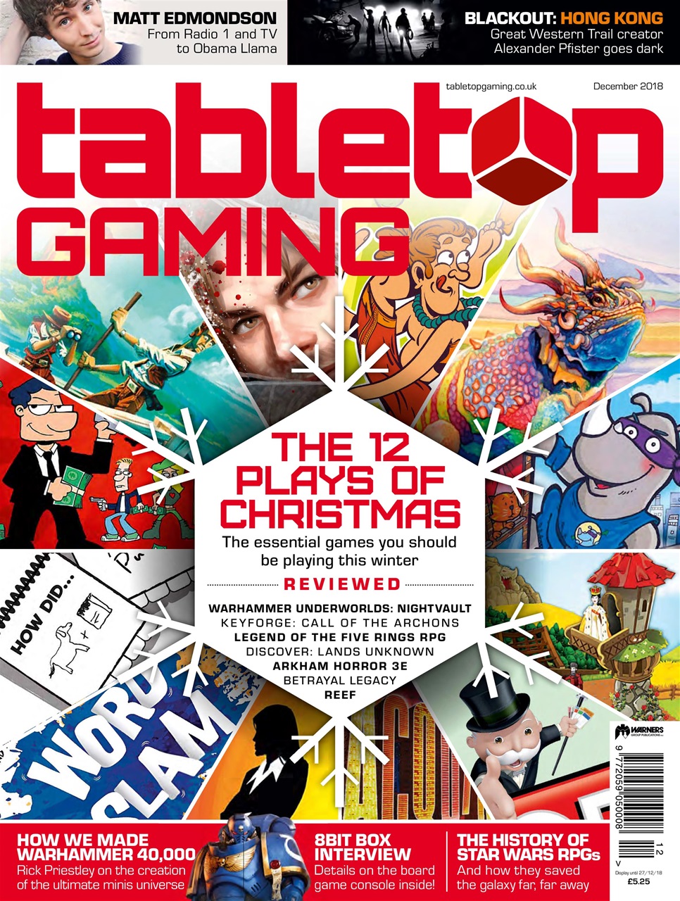 Tabletop Gaming Preview Pages