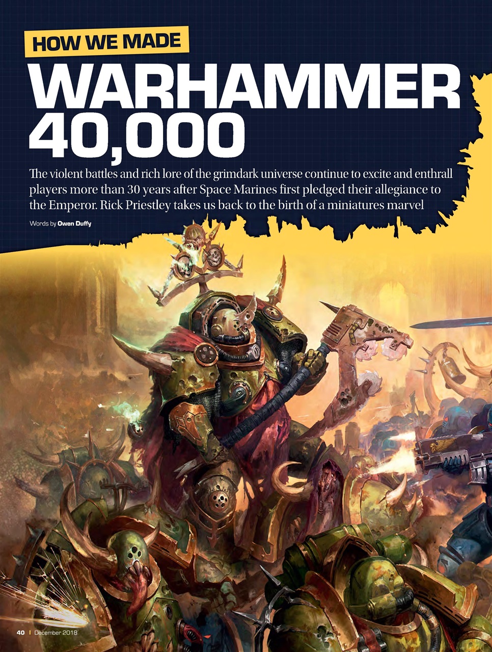 Tabletop Gaming Preview Pages