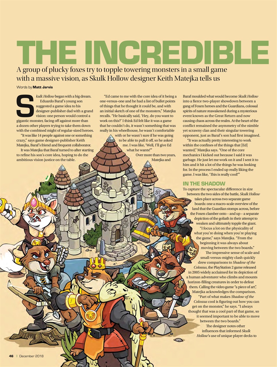 Tabletop Gaming Preview Pages