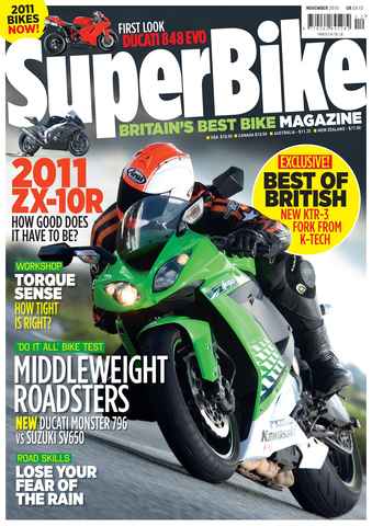 Superbike Magazine issue November 2010