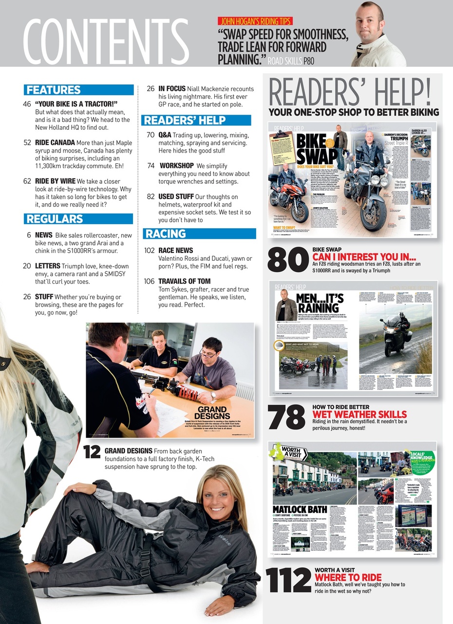 Superbike Magazine Preview Pages