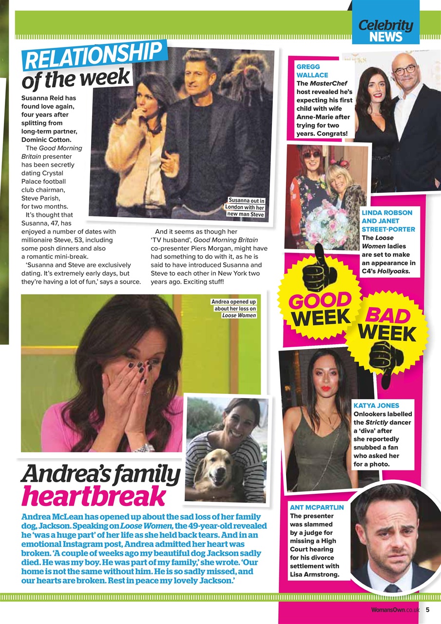 Woman's Own Preview Pages