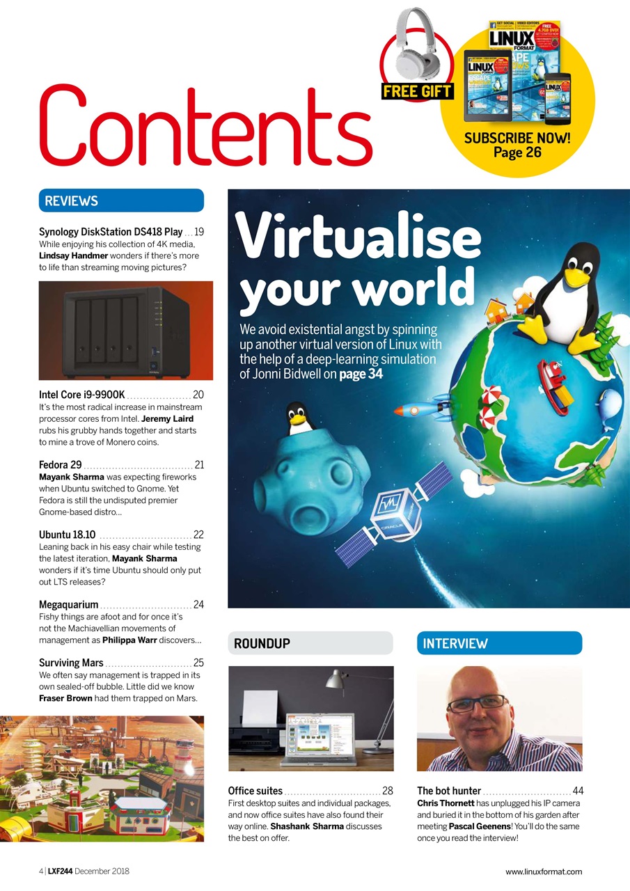 Linux Format Preview Pages