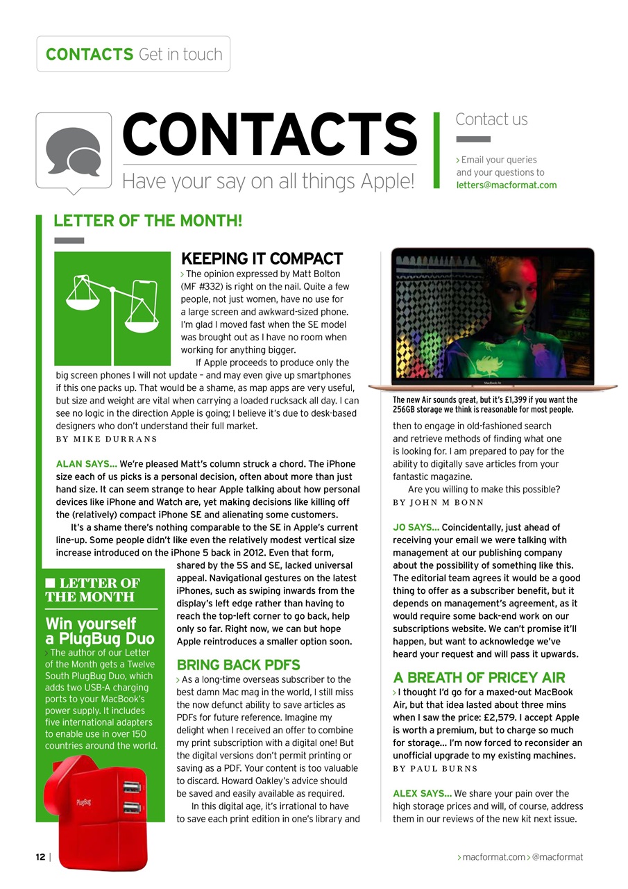 MacFormat Preview Pages