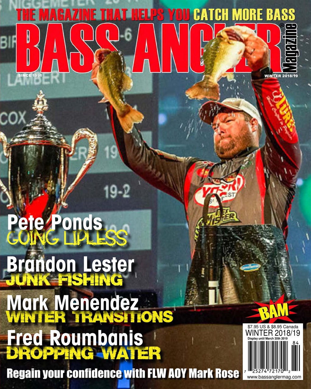 BASS ANGLER MAGAZINE Preview Pages
