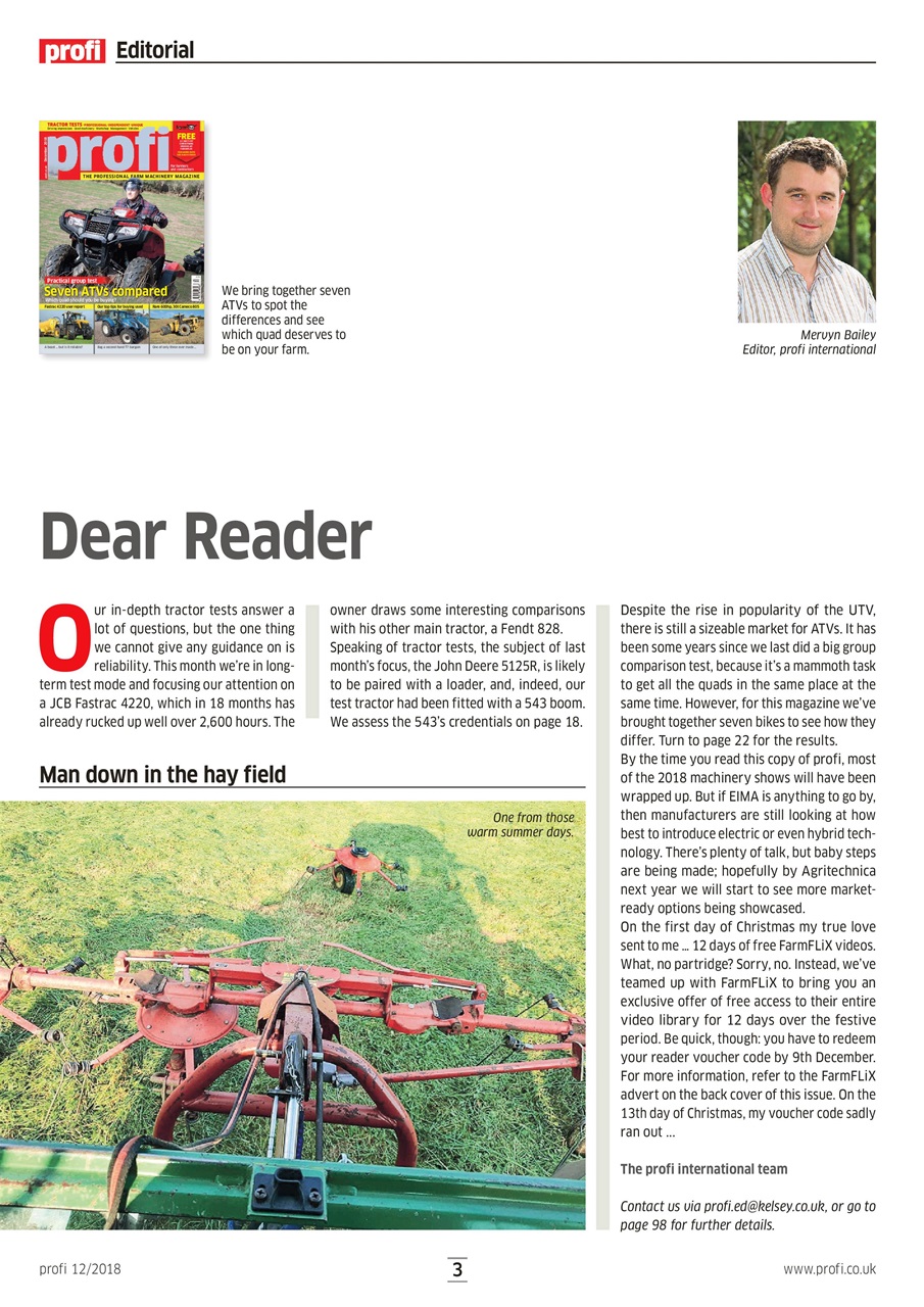 Profi International Preview Pages