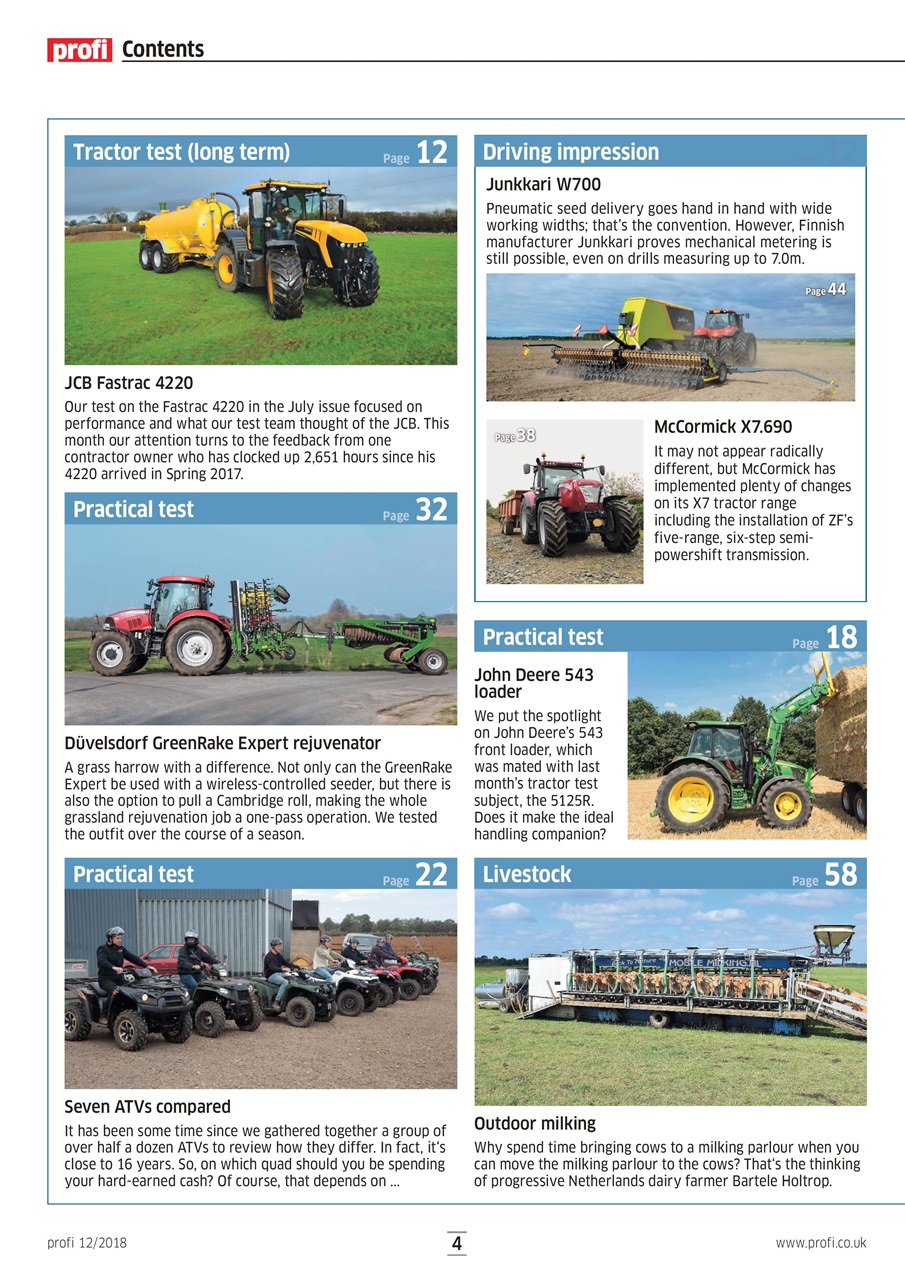 Profi International Preview Pages