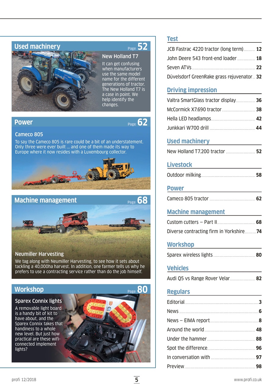 Profi International Preview Pages