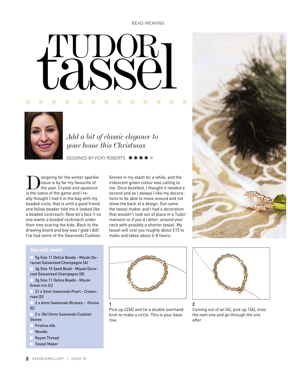 Bead & Jewellery Magazine Preview Pages