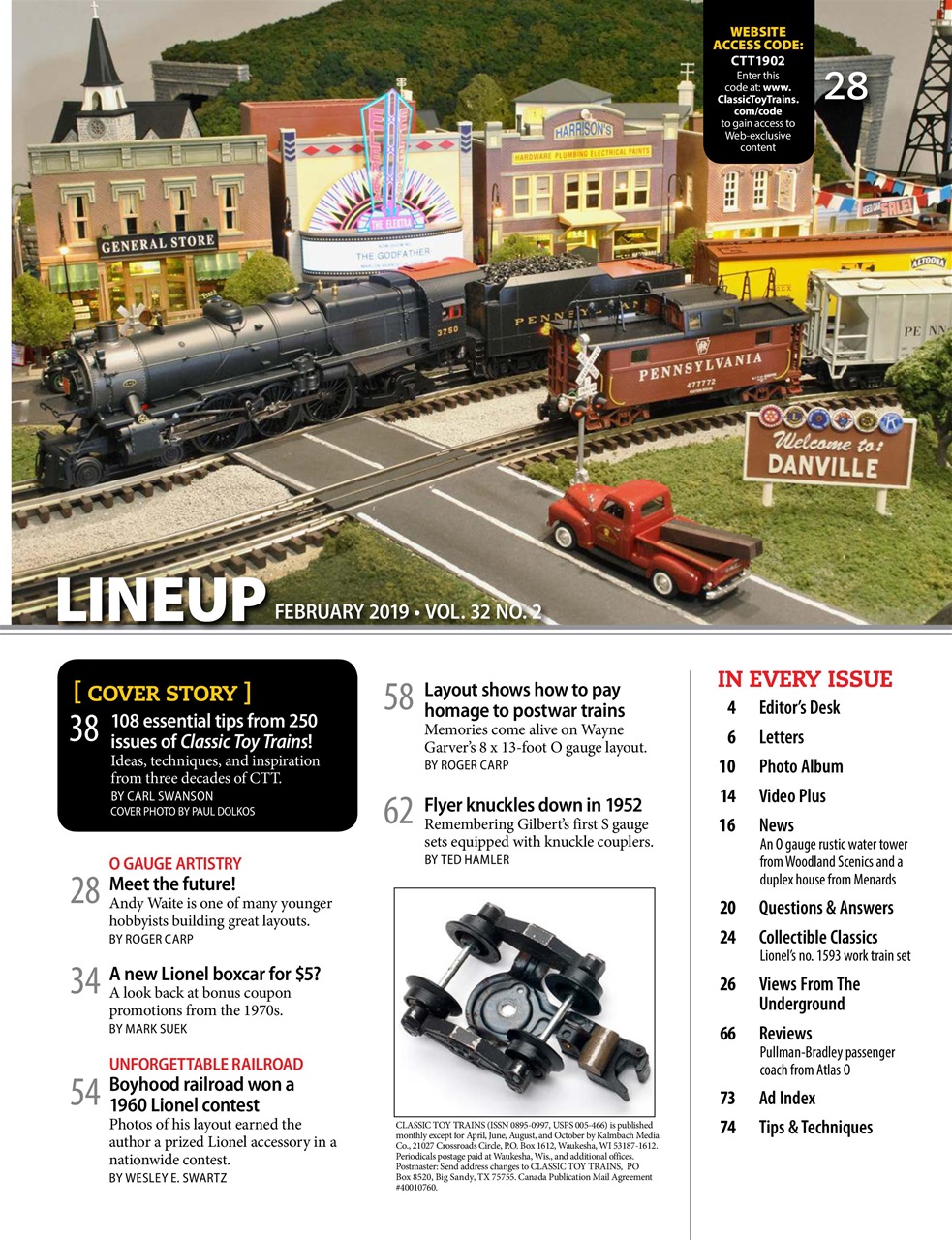 Classic Toy Trains Preview Pages