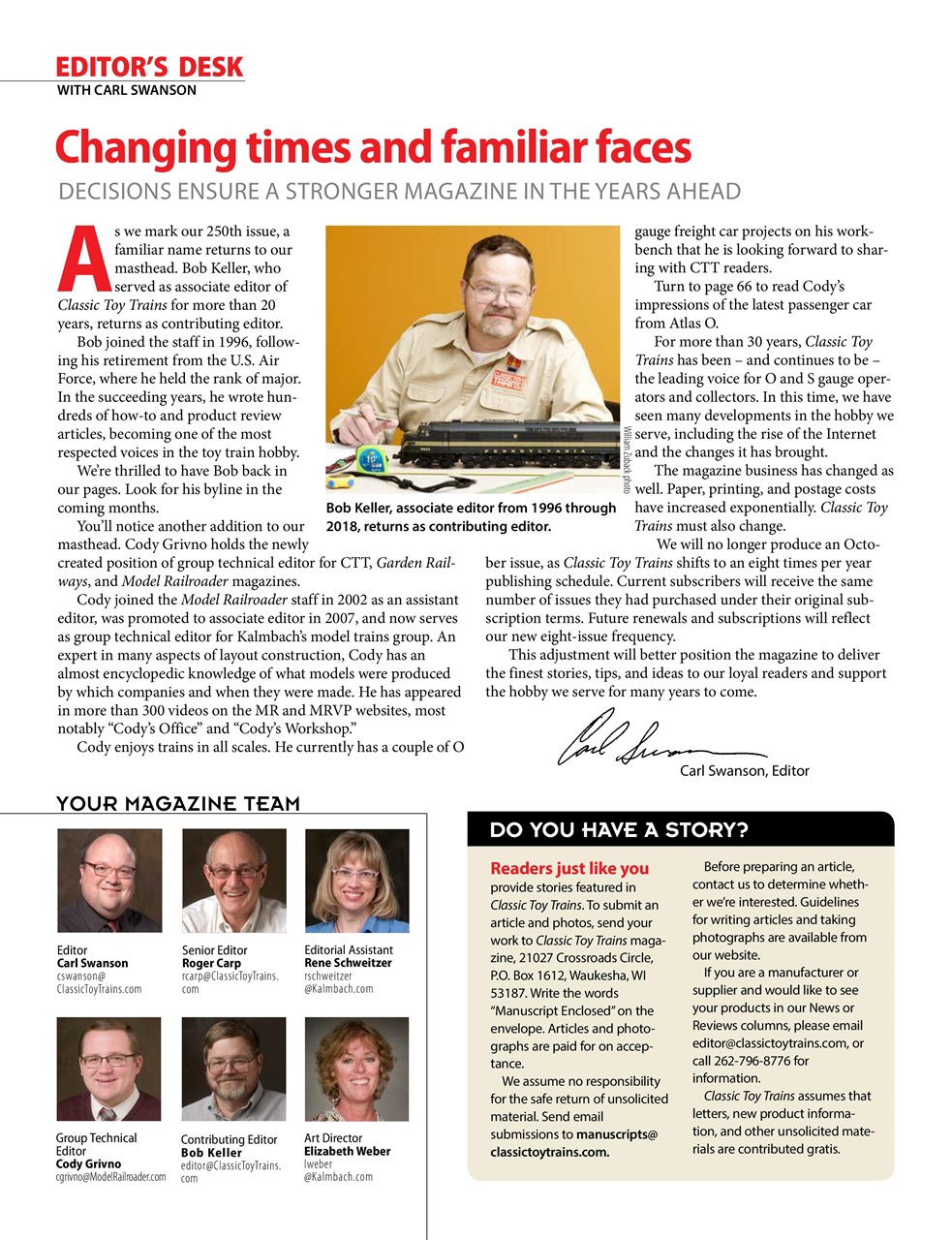 Classic Toy Trains Preview Pages