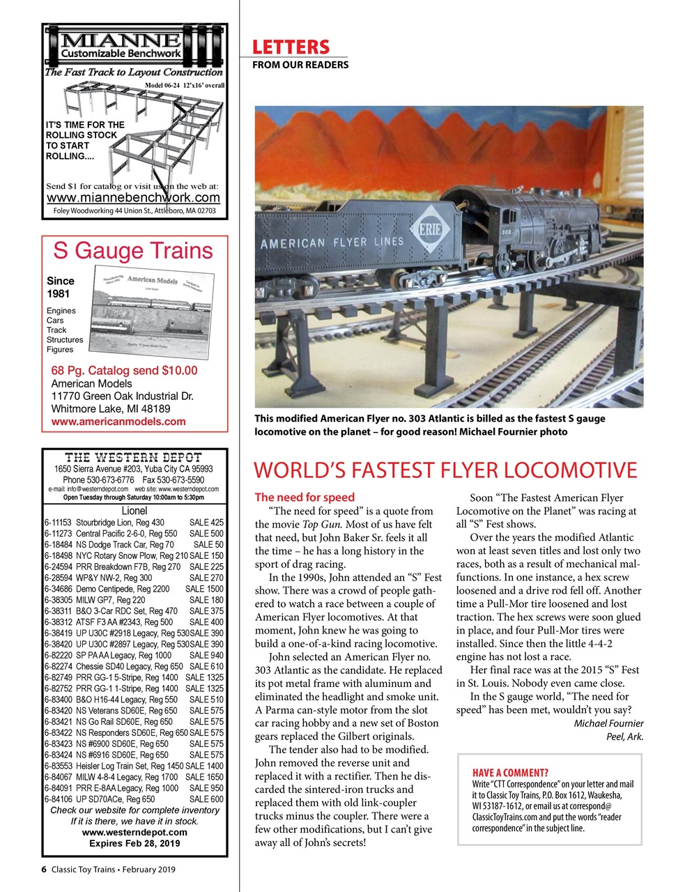 Classic Toy Trains Preview Pages