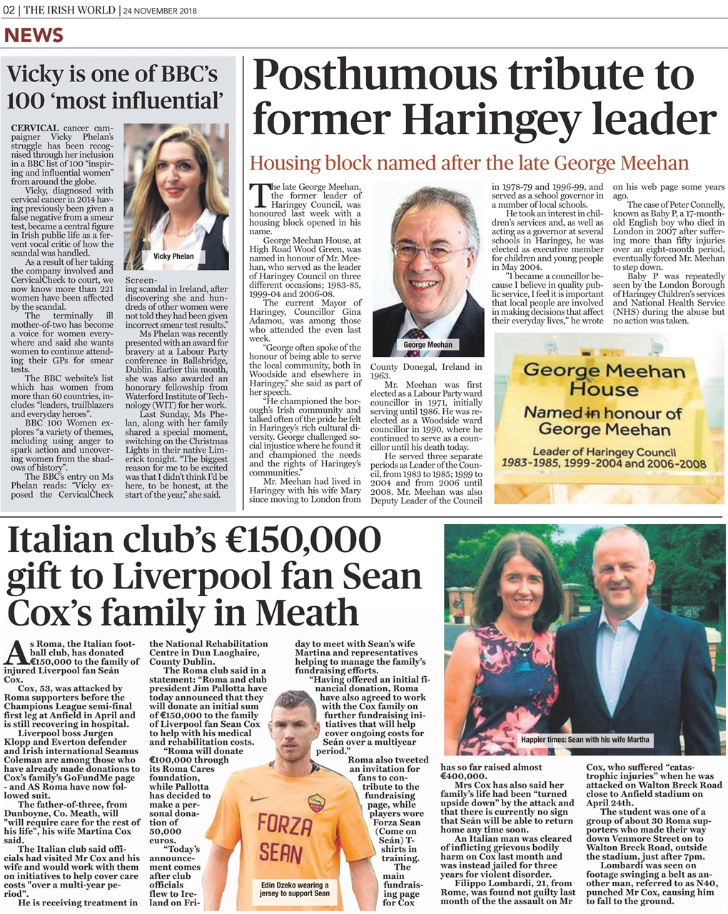 Irish World Preview Pages