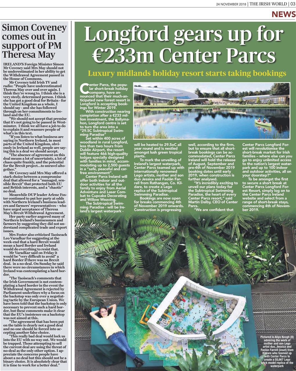 Irish World Preview Pages