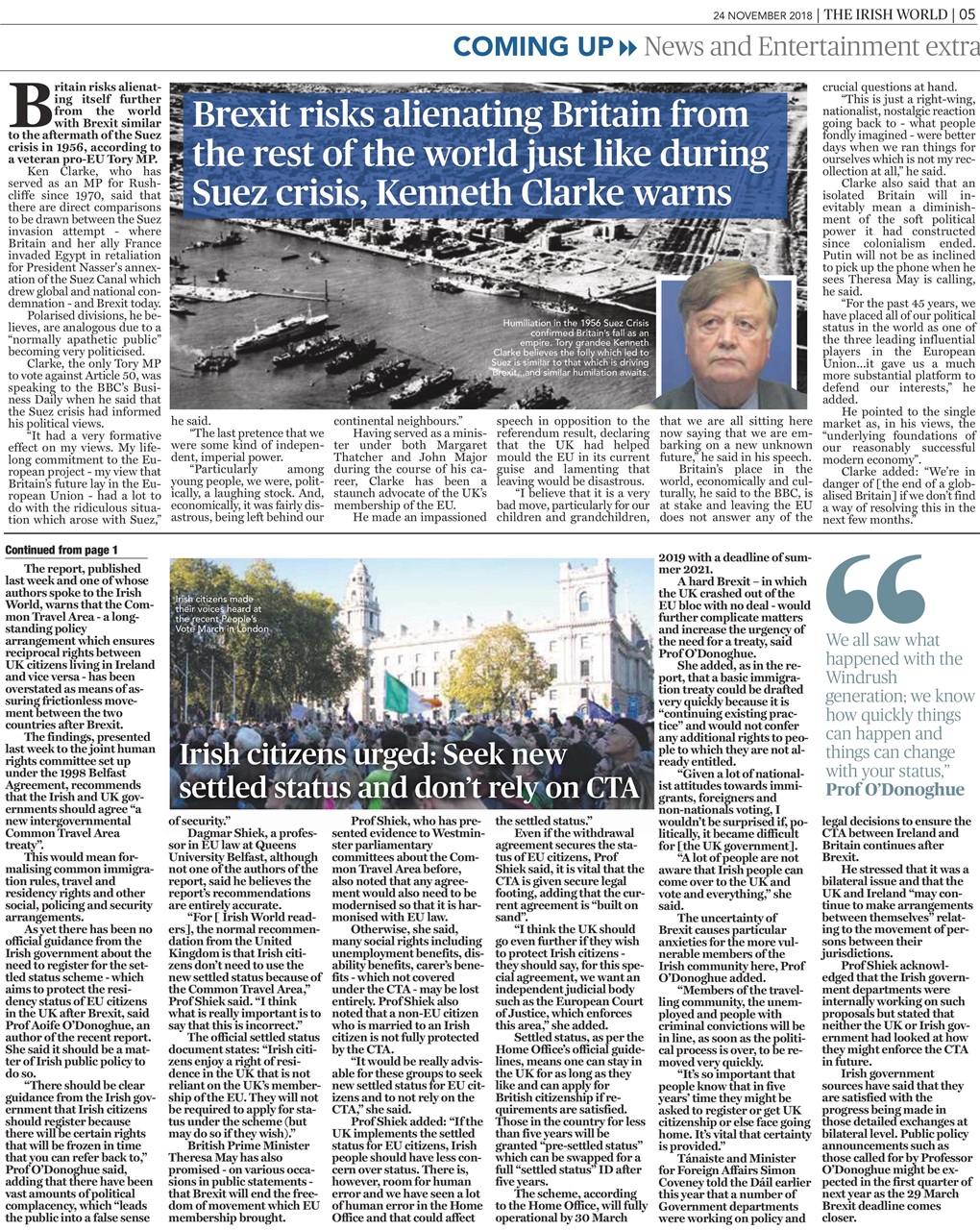 Irish World Preview Pages