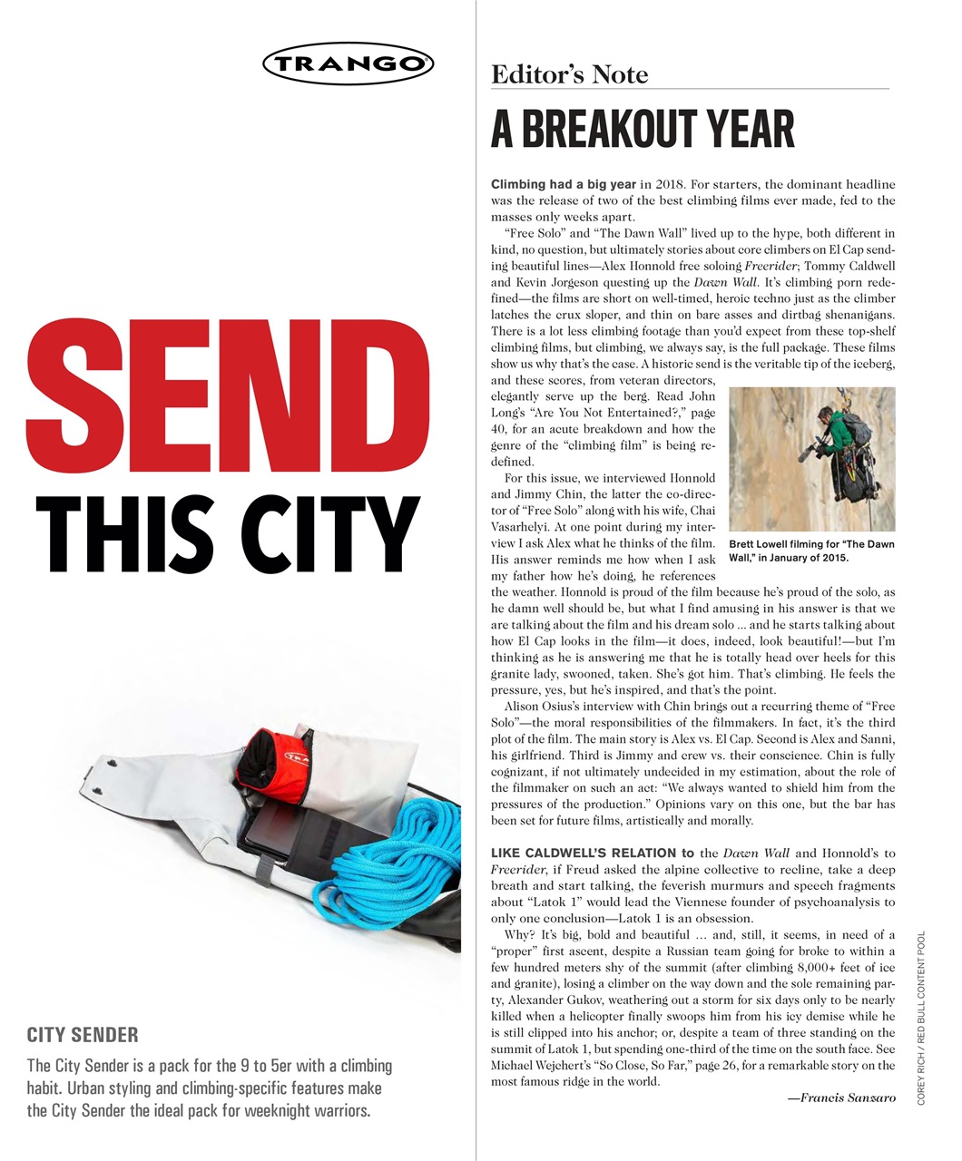 Rock and Ice Preview Pages