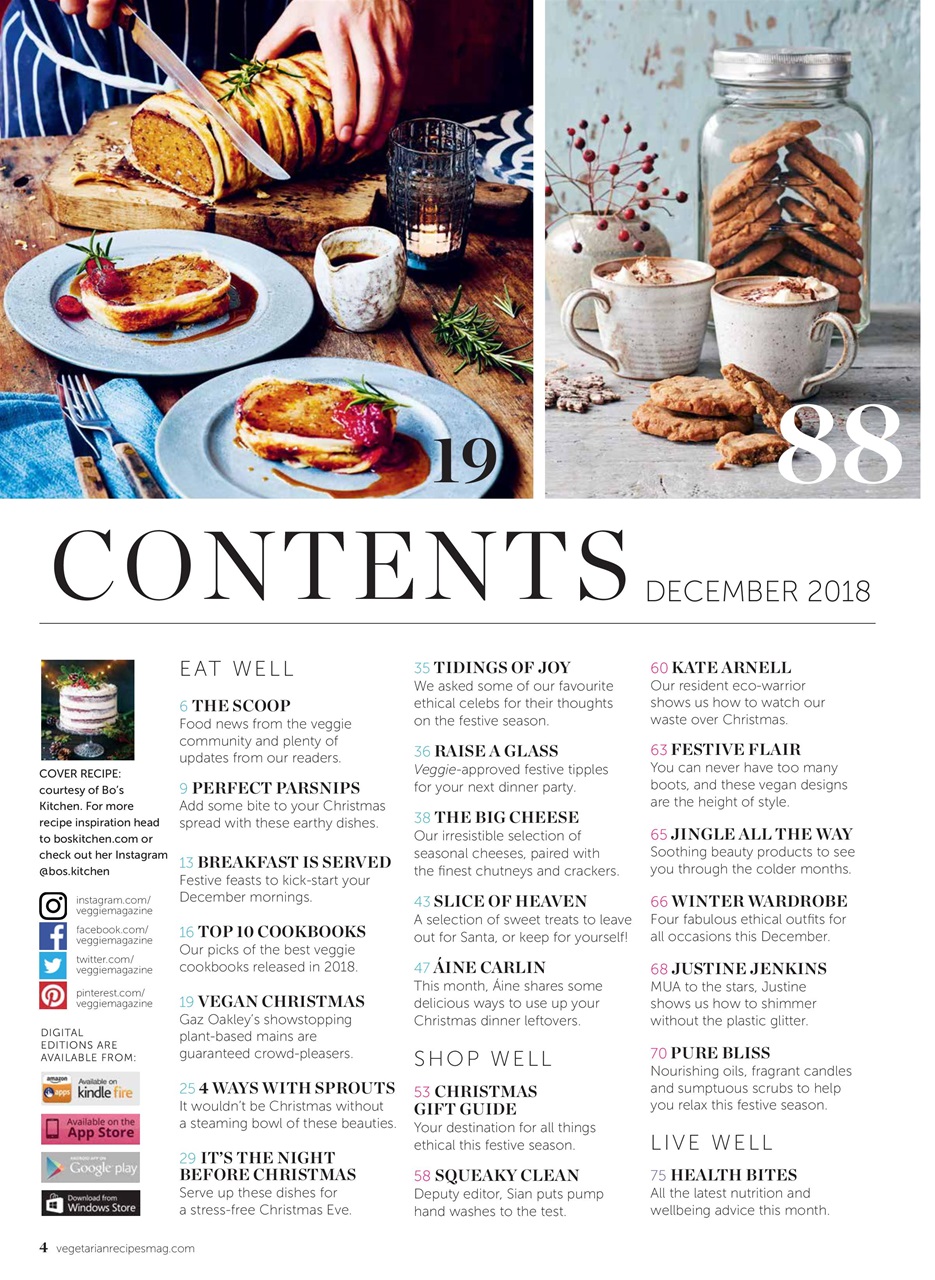 Veggie Magazine Preview Pages