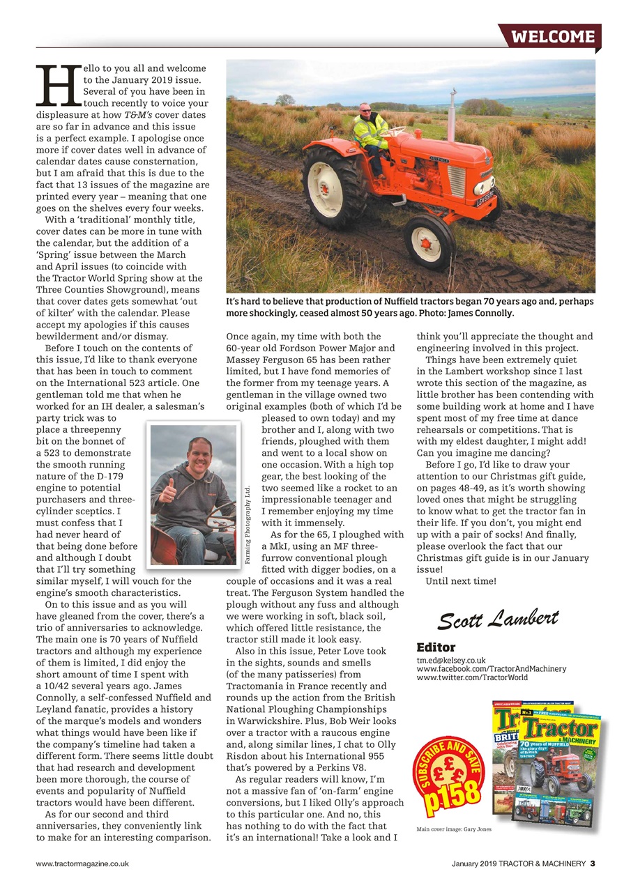 Tractor & Machinery Preview Pages