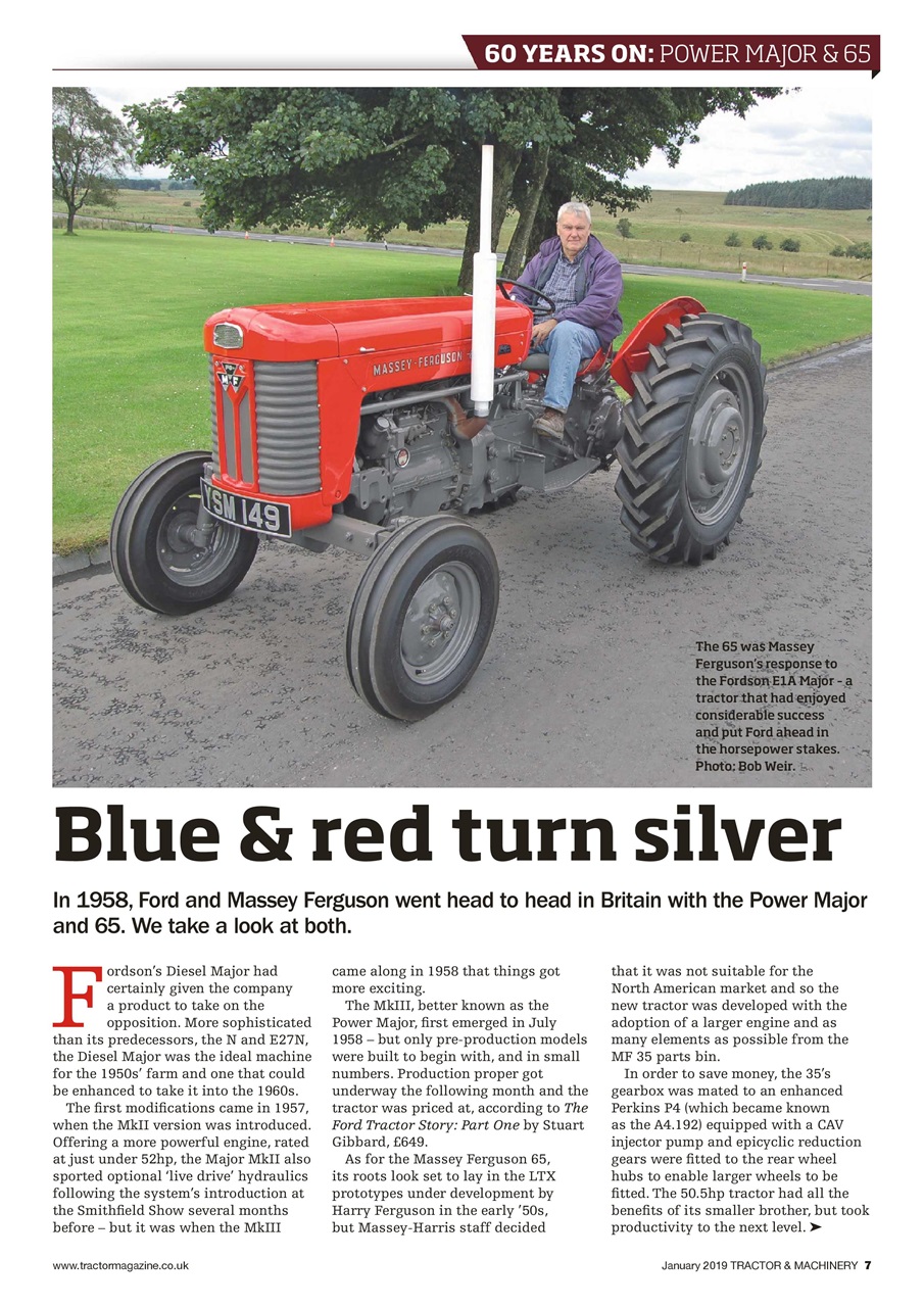 Tractor & Machinery Preview Pages