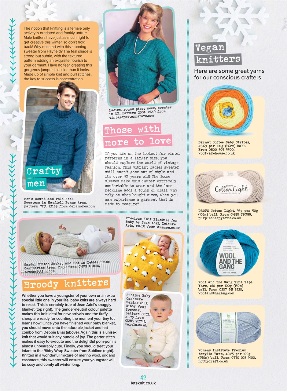 Let's Knit Preview Pages