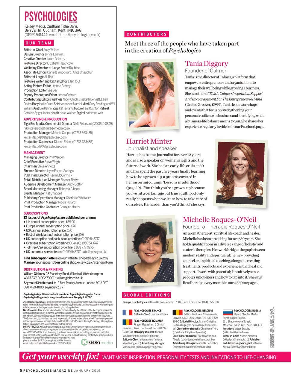 Psychologies Preview Pages