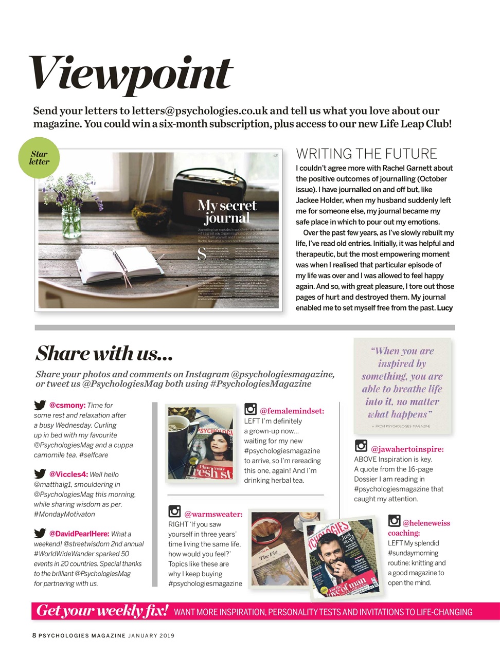 Psychologies Preview Pages