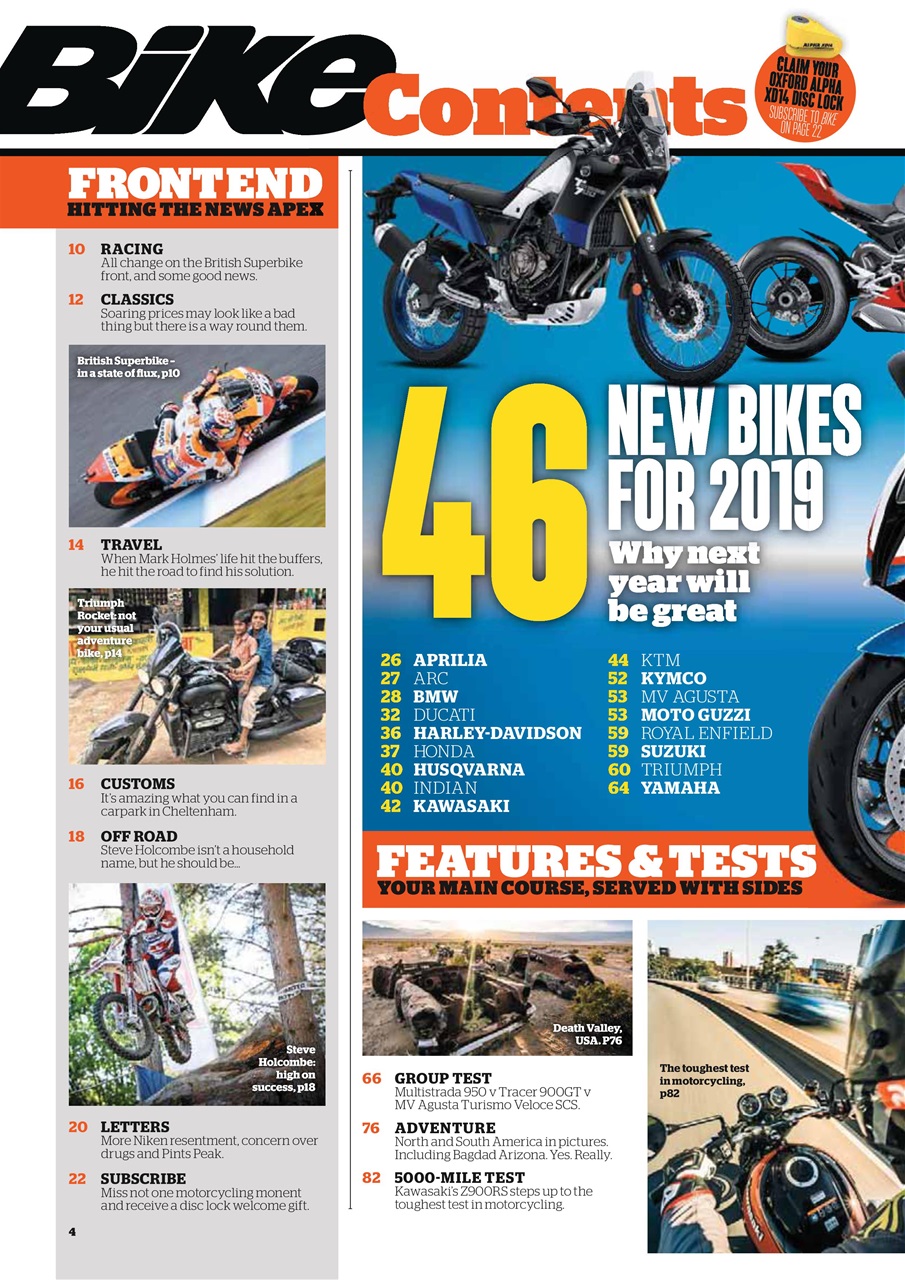 Bike Preview Pages