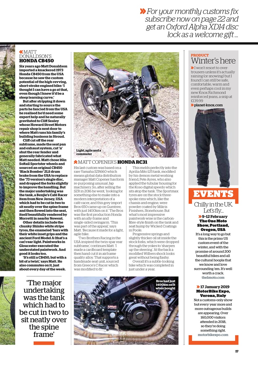Bike Preview Pages