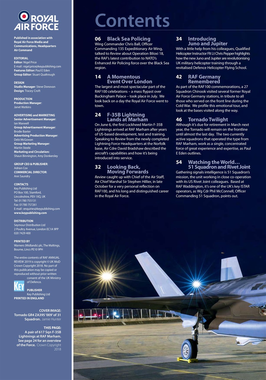 AirForces Monthly Preview Pages