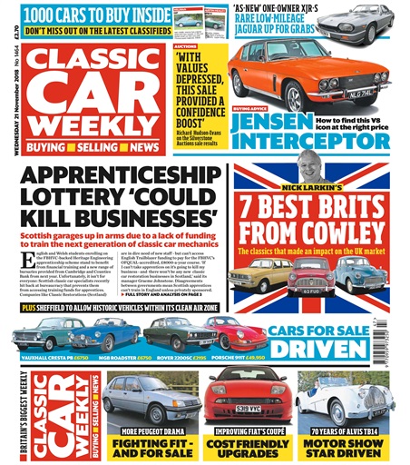 Classic Car Weekly issue 