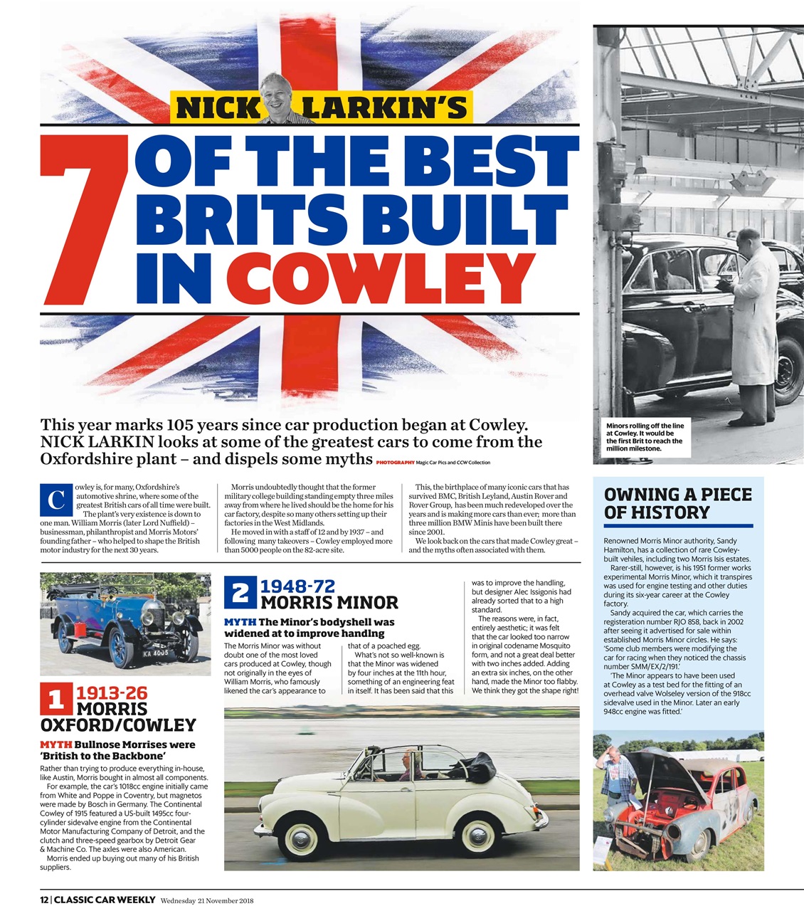 Classic Car Weekly Preview Pages