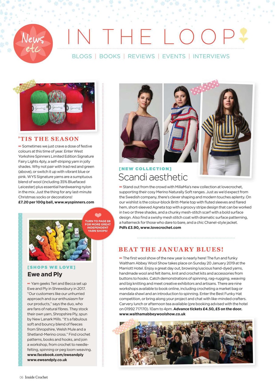 Inside Crochet Preview Pages