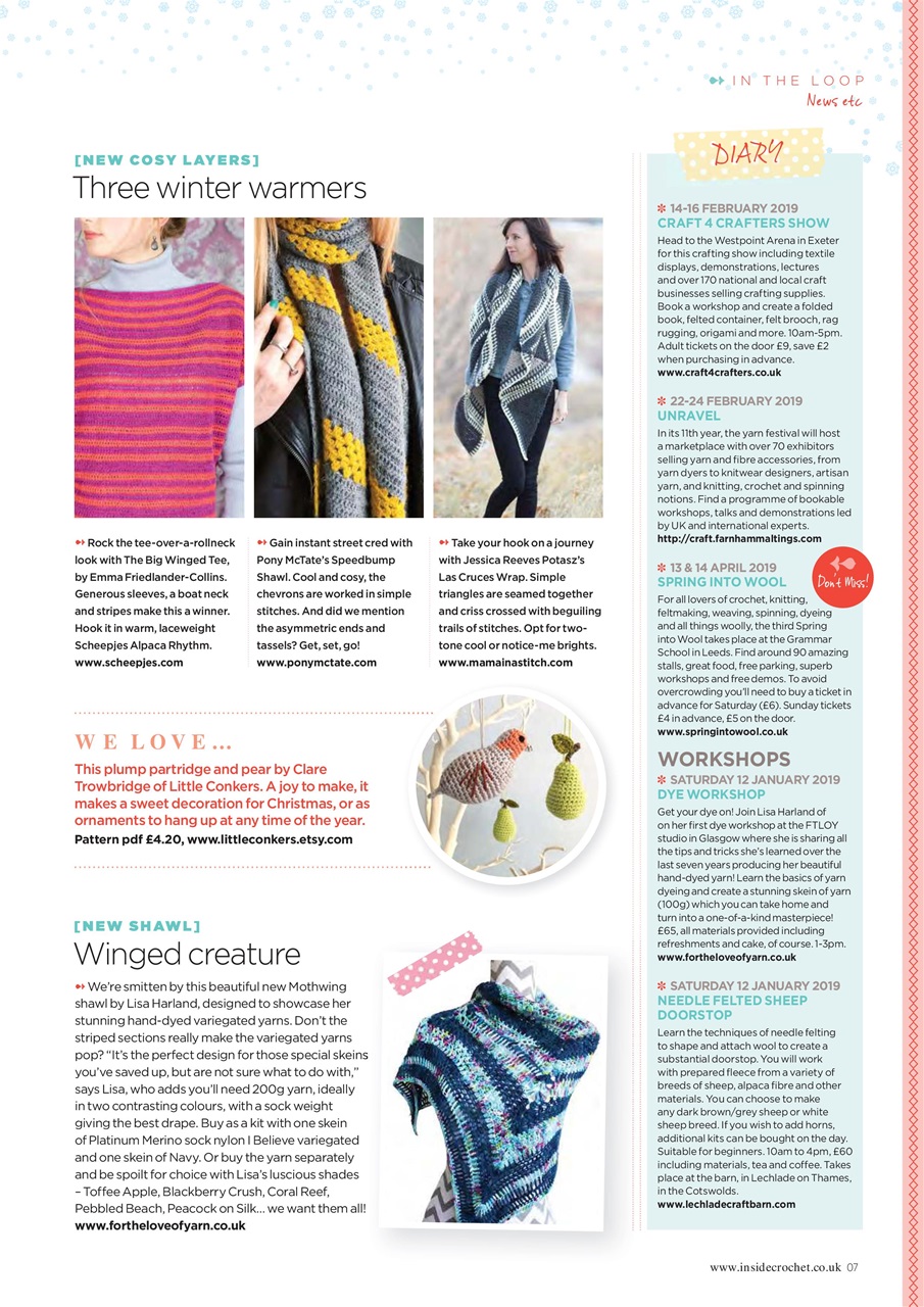 Inside Crochet Preview Pages