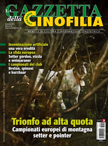 La Gazzetta Della Cinofilia Venatoria issue 