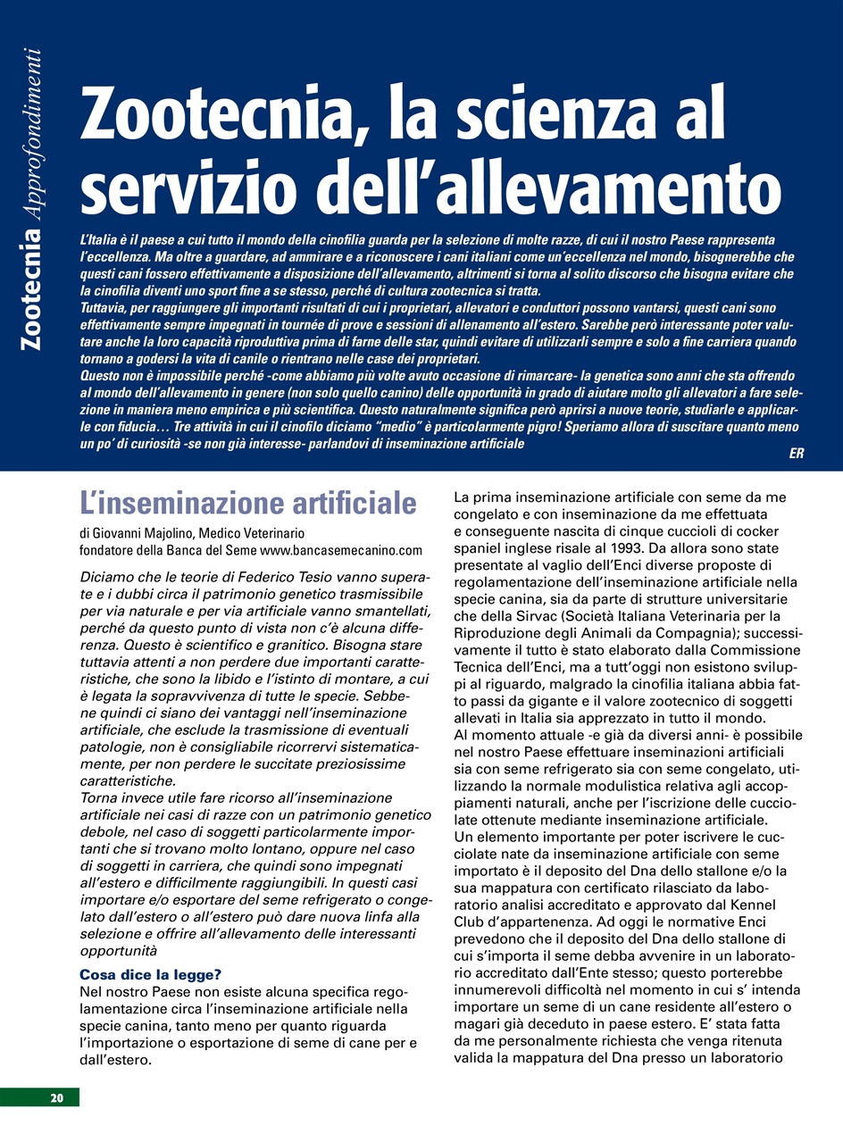 La Gazzetta Della Cinofilia Venatoria Preview Pages