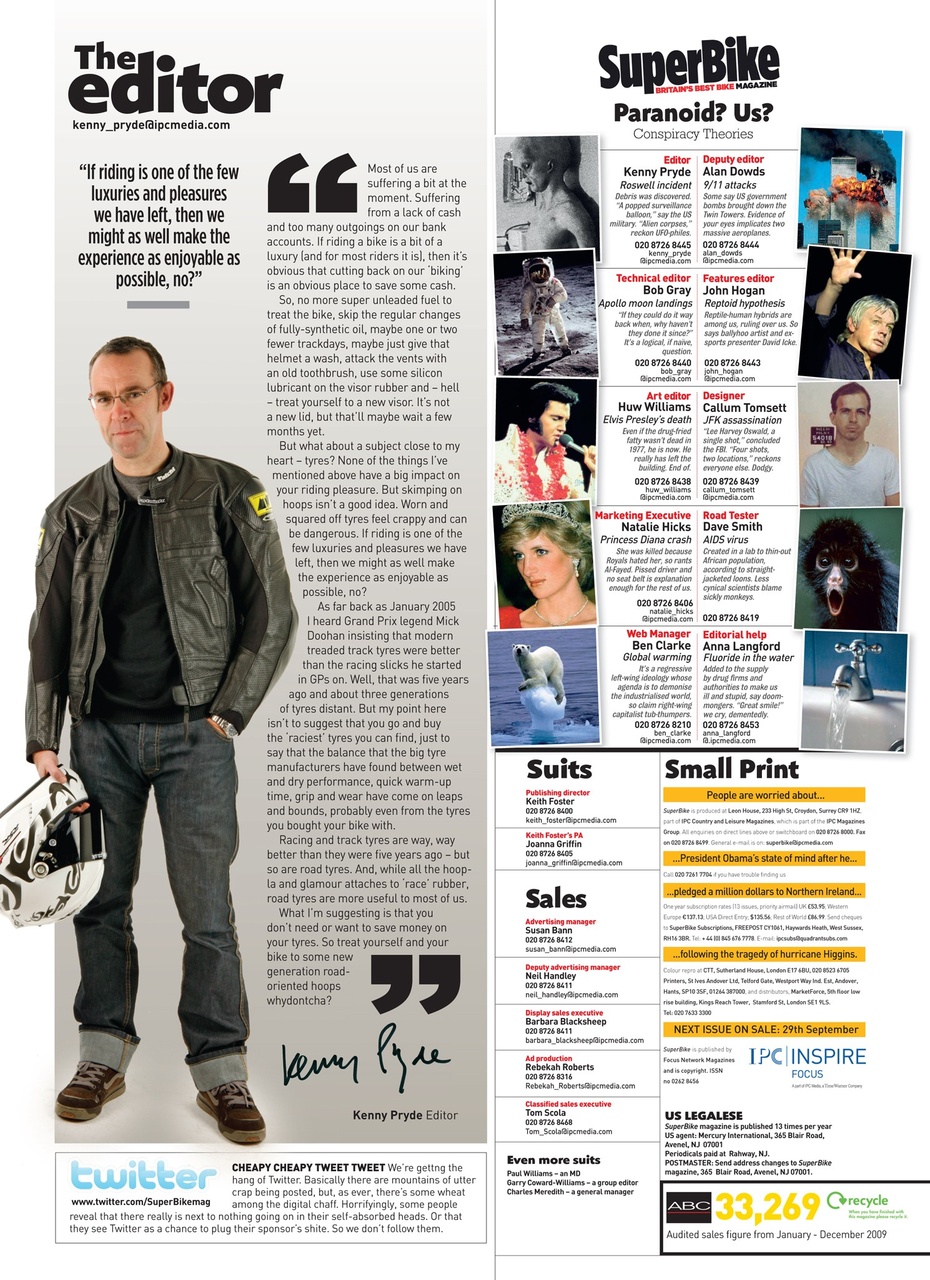 Superbike Magazine Preview Pages