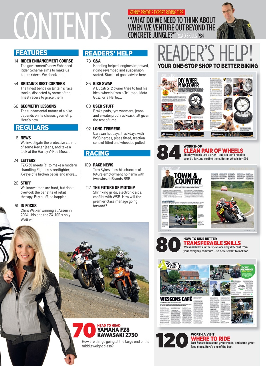 Superbike Magazine Preview Pages