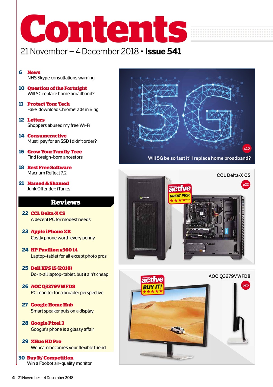 Computer Active Preview Pages