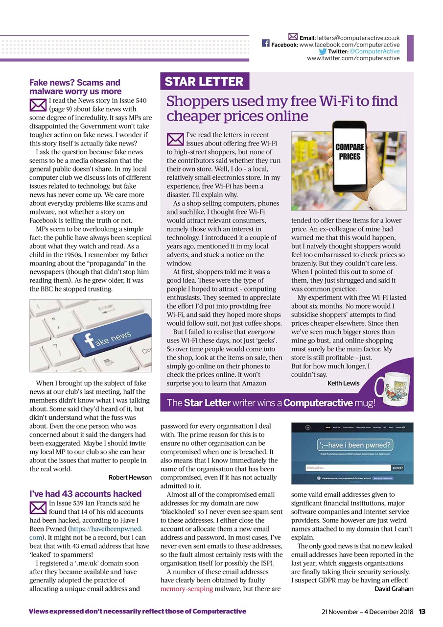 Computer Active Preview Pages