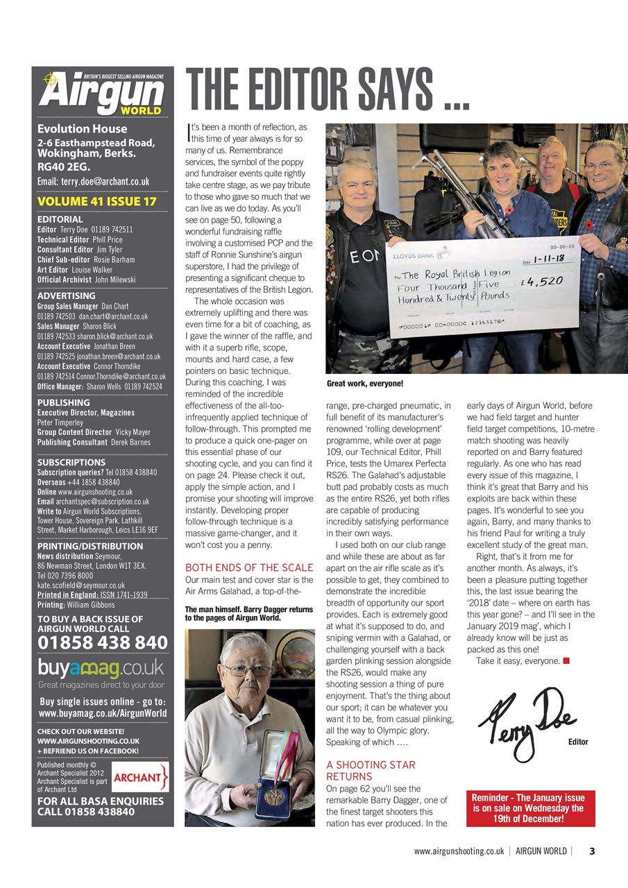 Airgun World Preview Pages