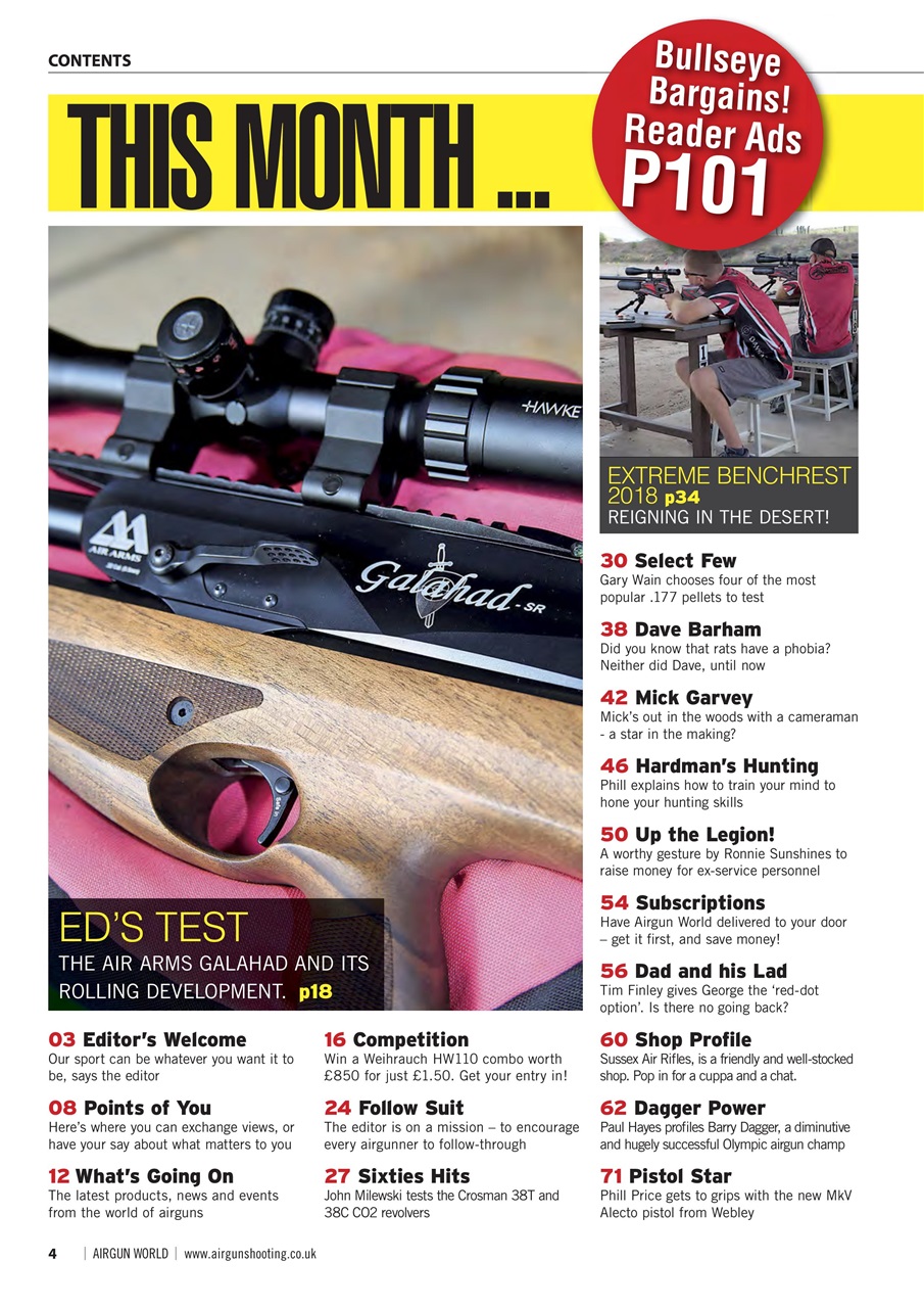 Airgun World Preview Pages