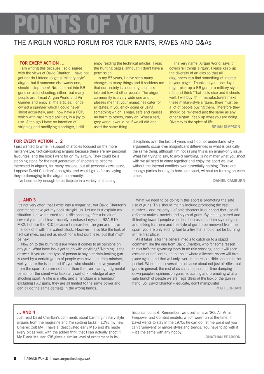 Airgun World Preview Pages