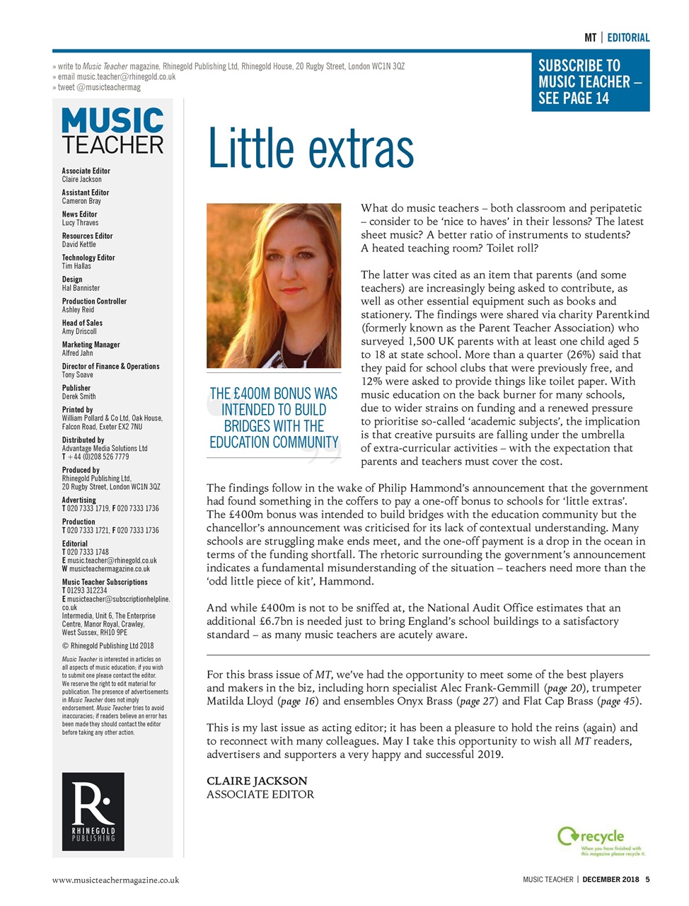 Music Teacher Preview Pages
