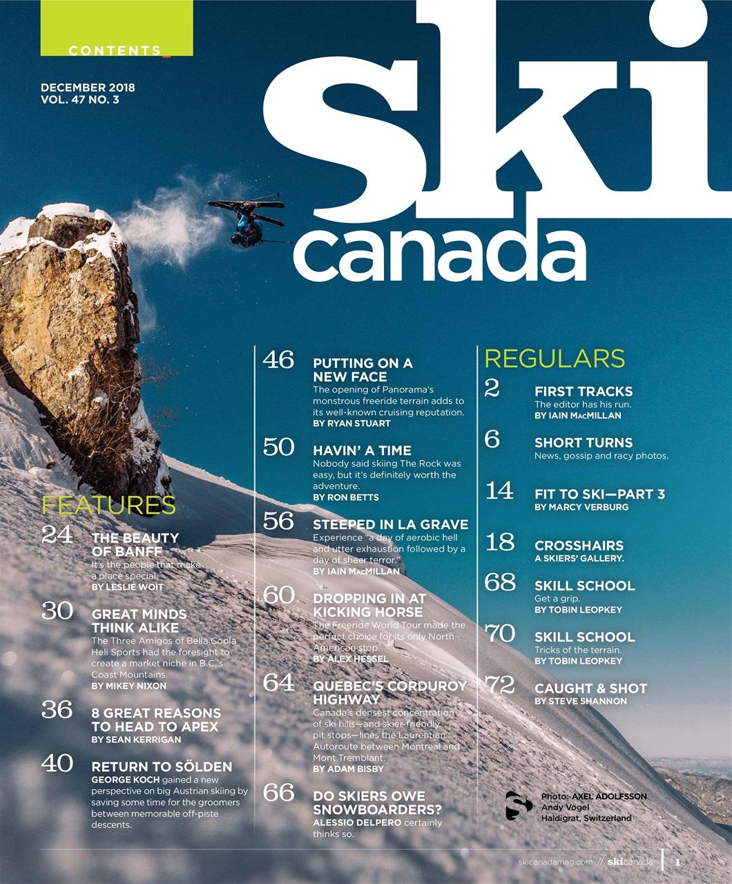 Ski Canada Preview Pages