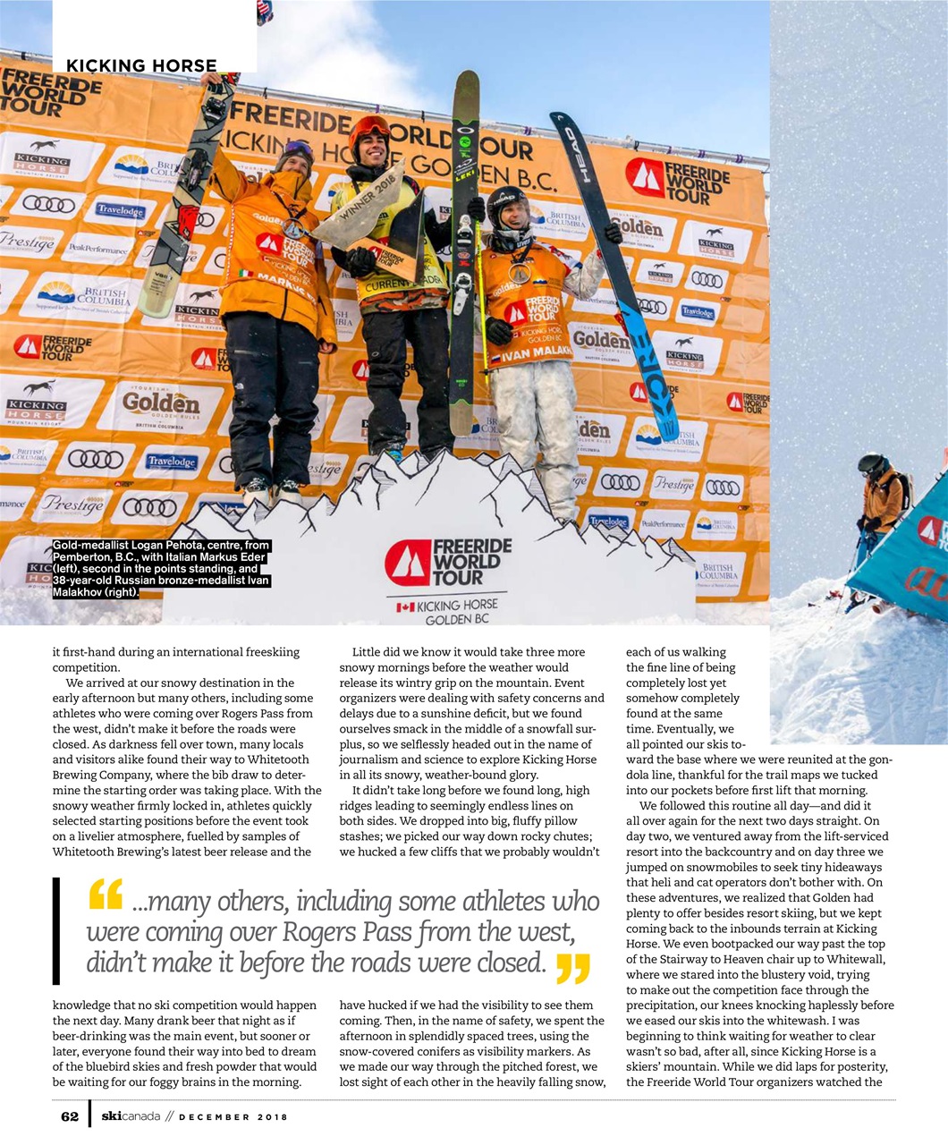 Ski Canada Preview Pages