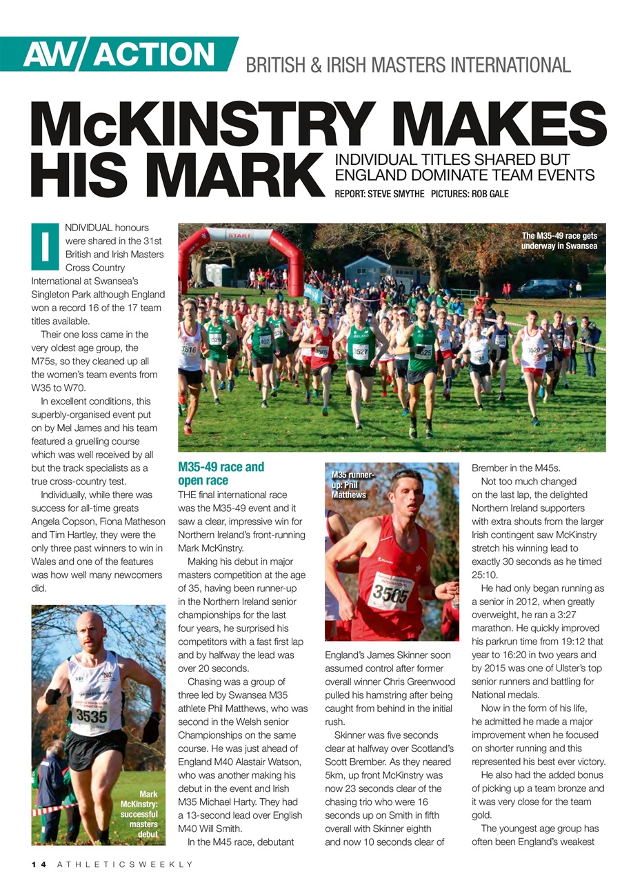 AW – Athletics Weekly Magazine Preview Pages