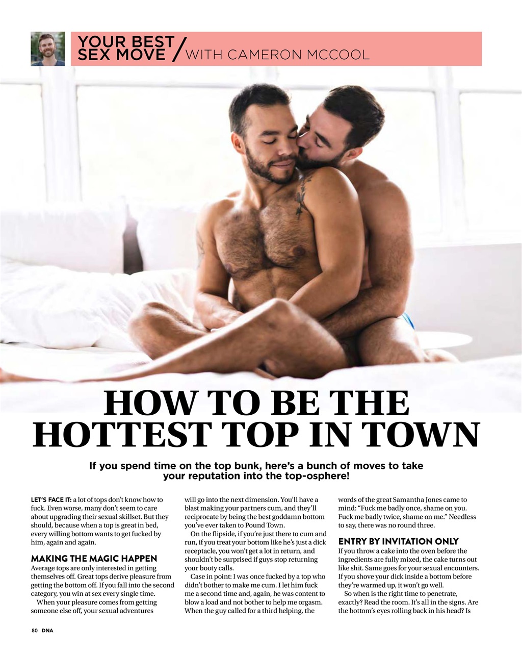 DNA Magazine Preview Pages