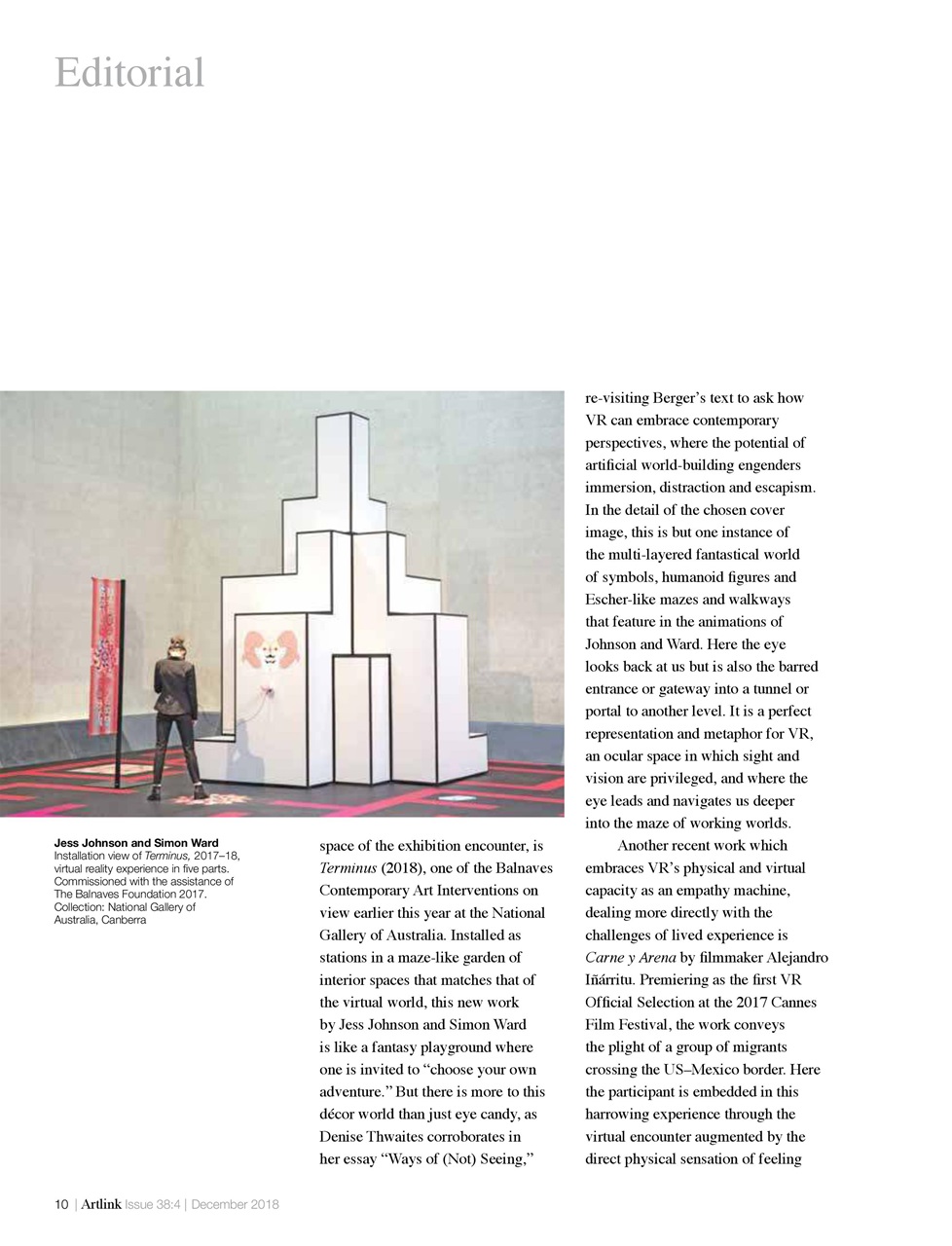 Artlink Magazine Preview Pages