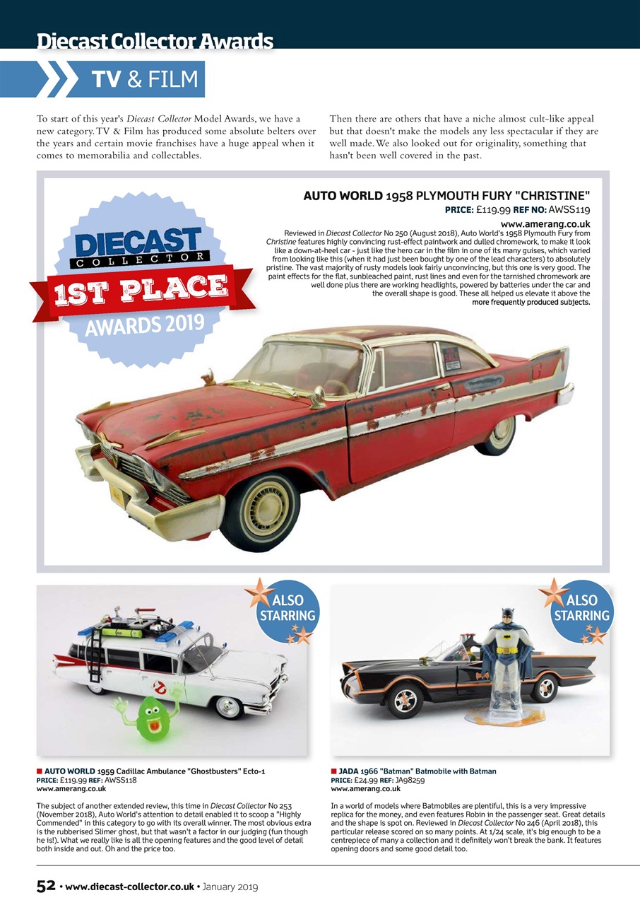 Diecast Collector Preview Pages