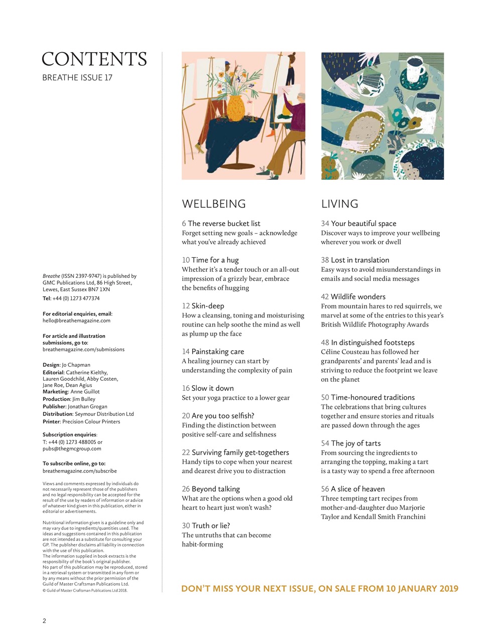 Breathe Preview Pages